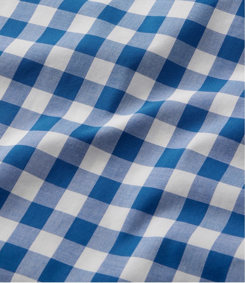 L.L.Bean Sale | Men's Bean's Wrinkle-Free Everyday Shirt, Traditional Untucked Fit, Plaid, Long-Sleeve