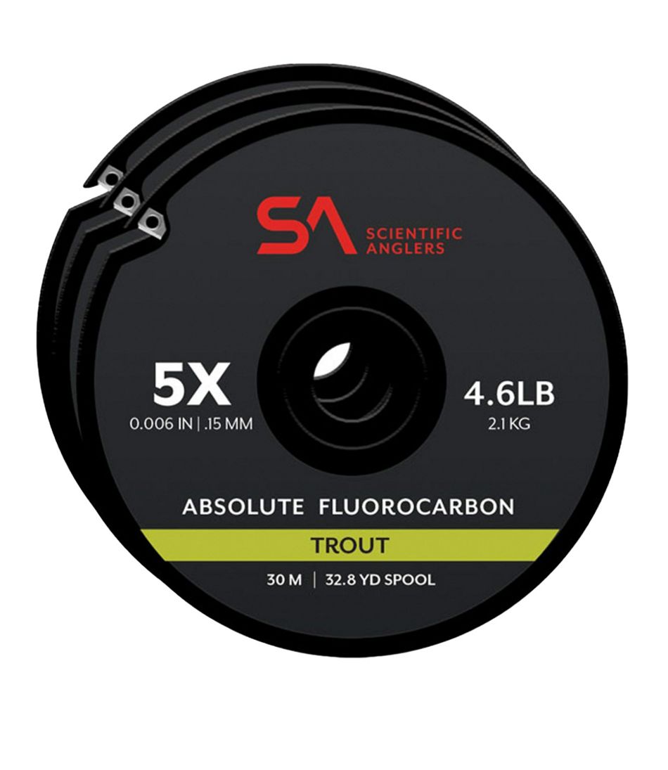 L.L.Bean Online | Scientific Anglers Absolute Fluorocarbon Tippet Pack, 30 meter
