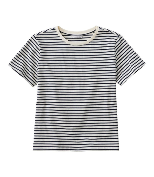L.L.Bean Outlet | Women's Signature Premium Essential Tee, Short-Sleeve Novelty