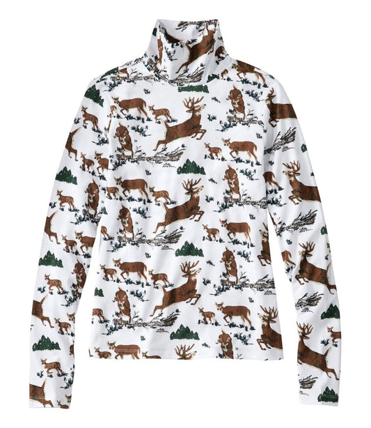 L.L.Bean Sale | Women's Signature Lightweight Cotton Turtleneck, Novelty
