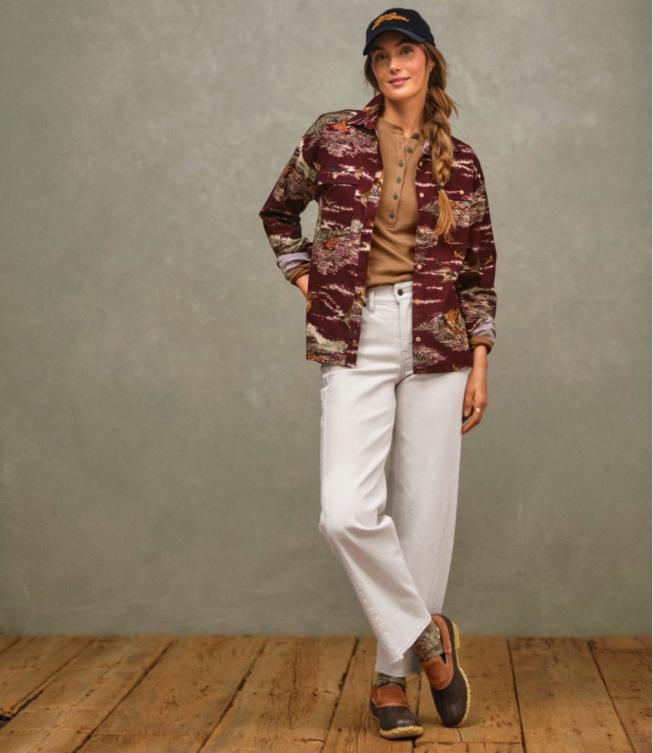 L.L.Bean Sale | Women's Signature 1912 Premium Jeans, High-Rise Barrel Ankle