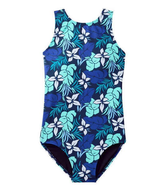 L.L.Bean Discount | Women's BeanSport Highneck Tanksuit, Print