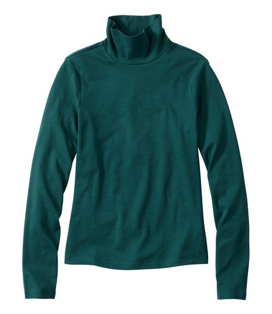 L.L.Bean For Sale | Women's Signature Lightweight Cotton Turtleneck