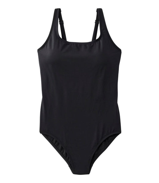 L.L.Bean US | Women's Coastal Essential Swimwear, Scoop Tanksuit