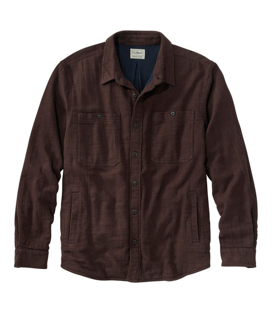 L.L.Bean Sale | Men's 1912 Field Flannel Shirt, Lined, Slightly Fitted Untucked Fit