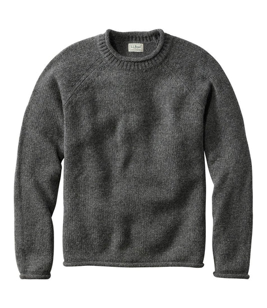 L.L.Bean New | Men's Bean's Classic Ragg Wool Sweater, Rollneck