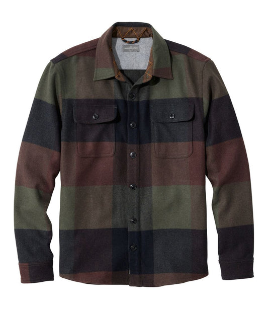 L.L.Bean On Sale | Men's Signature Wool Workshirt, Plaid