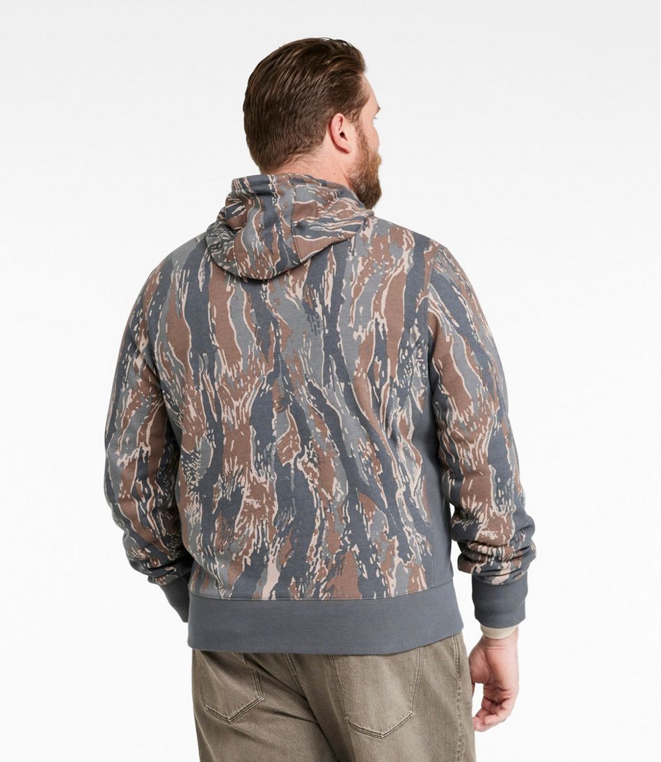 L.L.Bean Outlet | Men's Signature Camp Hoodie Sweatshirt, Print