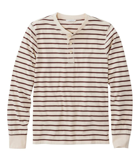 L.L.Bean Online | Men's Signature Northwoods Henley, Long-Sleeve, Stripe