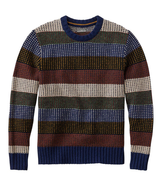 L.L.Bean Discount | Men's Signature 1980 Matinicus Rock Sweater, Crewneck, Stripe
