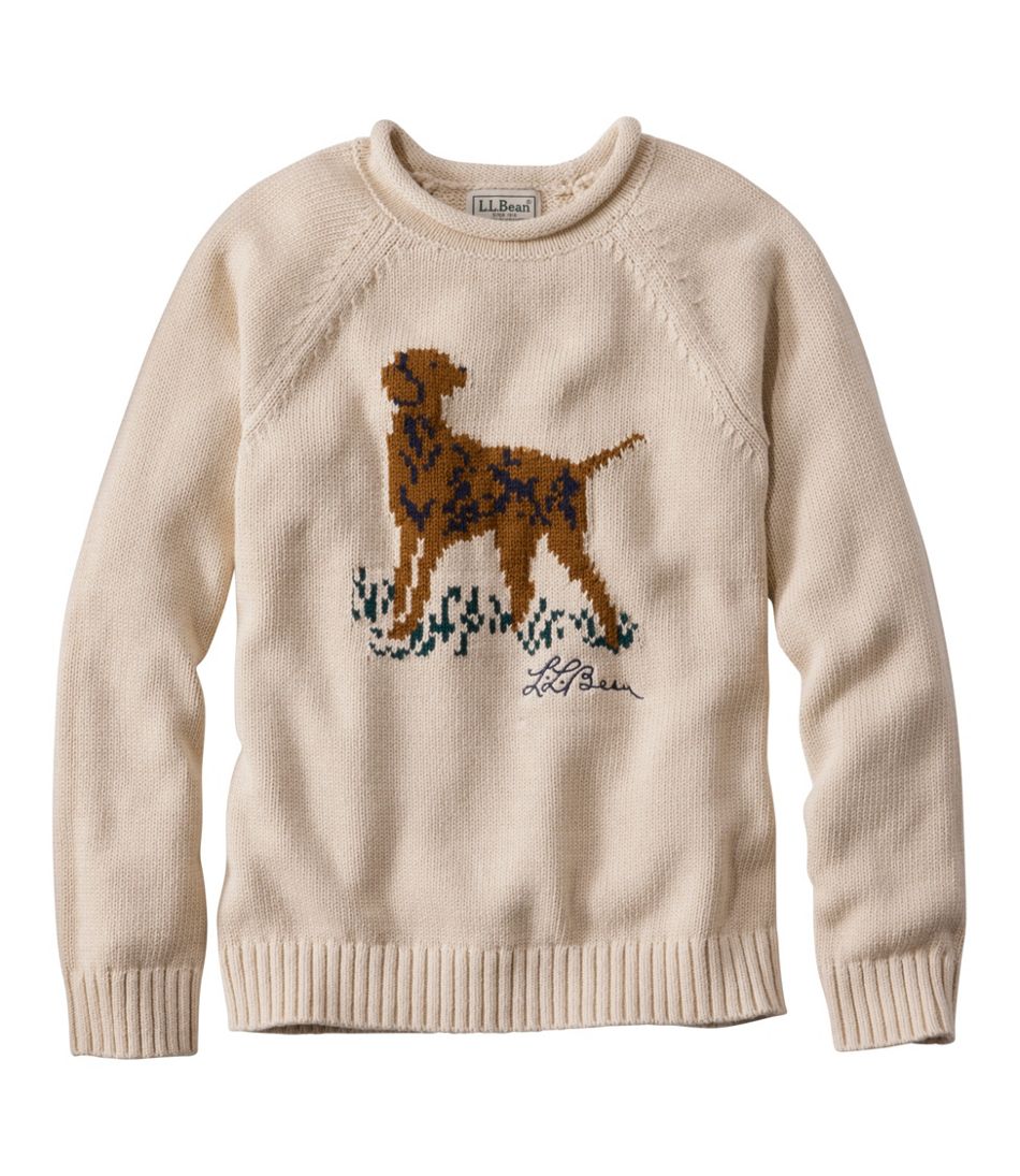 L.L.Bean Sale | Kids' Cotton Rollneck Sweater