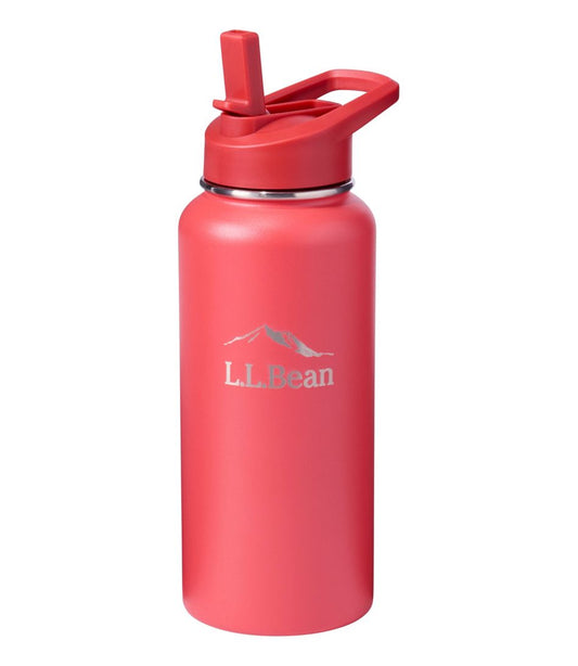 L.L.Bean For Sale | Bean Canteen Insulated Straw Water Bottle, 32 oz.