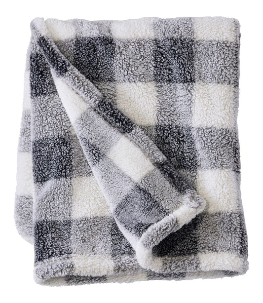 L.L.Bean On Sale | Cozy Plush Throw, Plaid