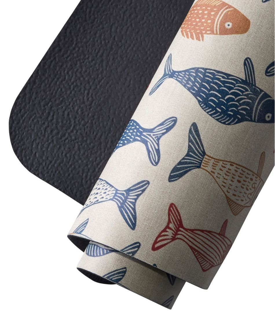 L.L.Bean Outlet | Happy Feet Comfort Mat, Fish