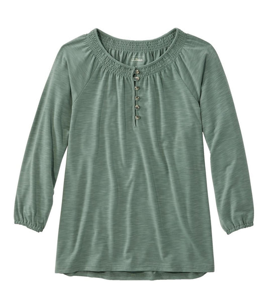 L.L.Bean Sale | Women's Camden Hills Tee, Three-Quarter-Sleeve