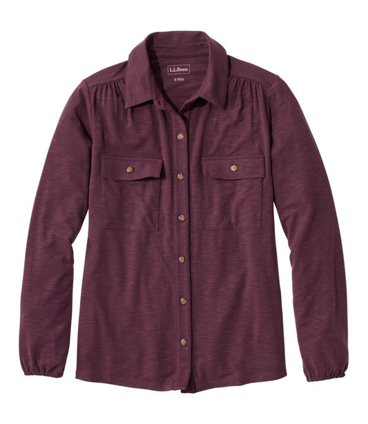 L.L.Bean US | Camden Hills Tee, Button-Front Shirt