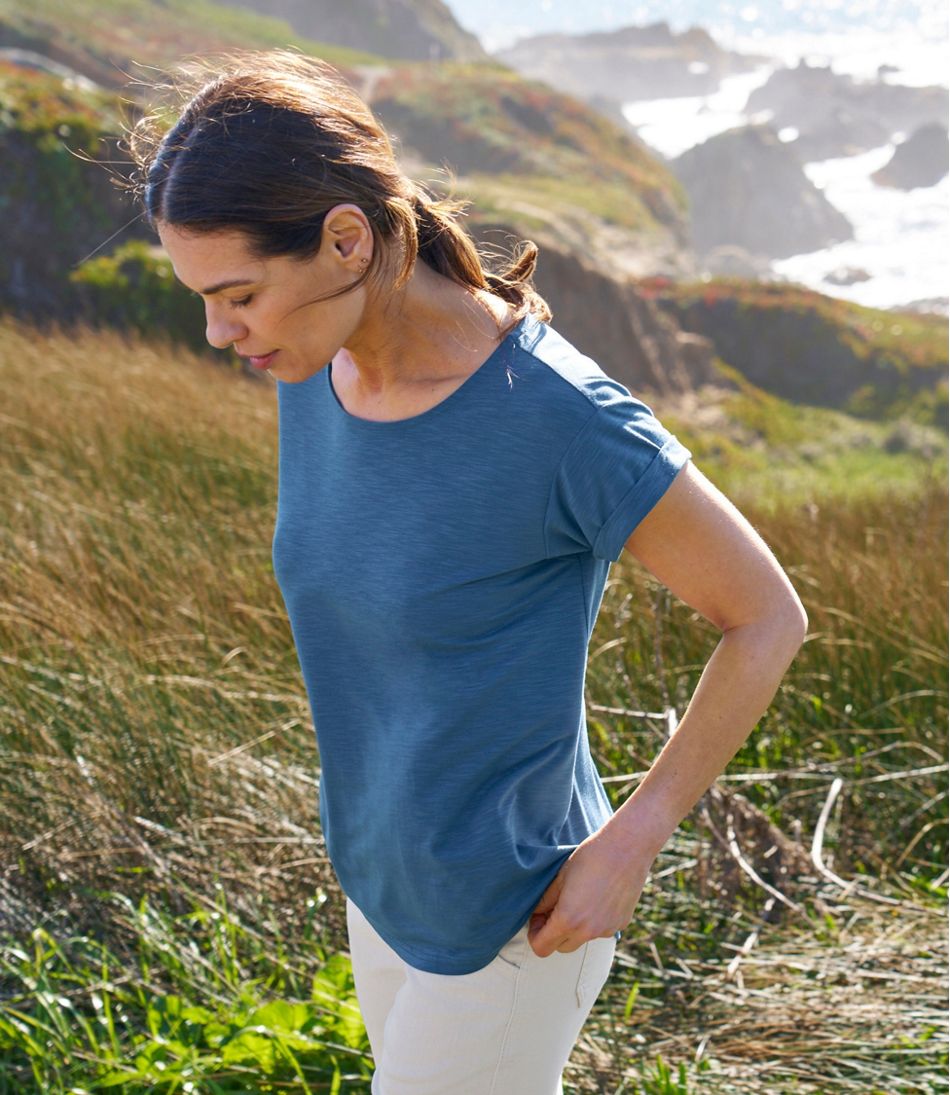 L.L.Bean New | Women's Camden Hills Tee, Short-Sleeve