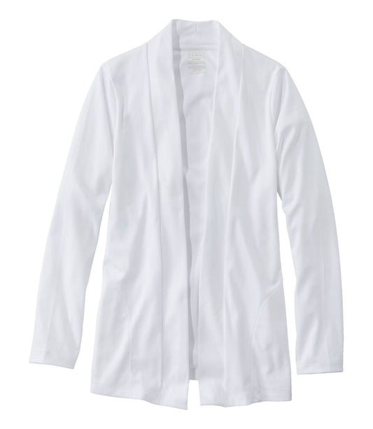 L.L.Bean For Sale | Women's Pima Cotton Open Cardigan, With Pockets