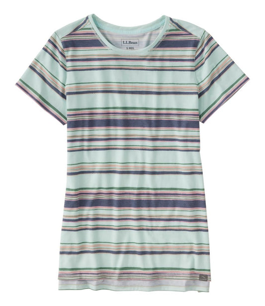 L.L.Bean For Sale | Women's Everyday SunSmart® Tee, Short-Sleeve Stripe