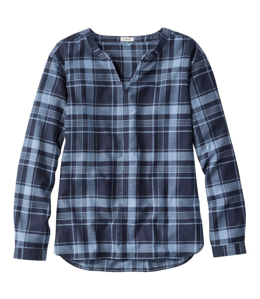 L.L.Bean For Sale | Women's Whisperweight Flannel Popover Shirt