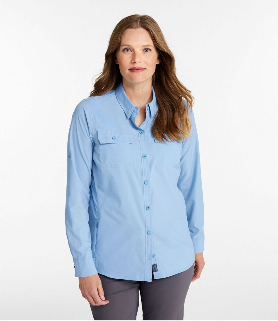 L.L.Bean Outlet | Women's No Fly Zone Shirt, Long-Sleeve