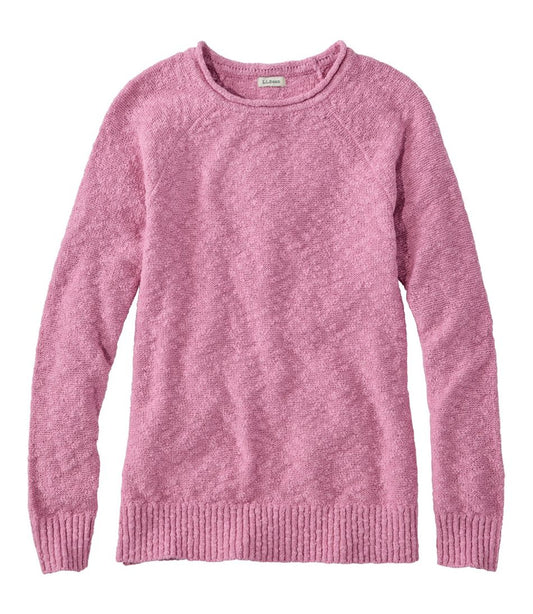 L.L.Bean On Sale | Women's Midweight Cotton Slub Rollneck Pullover