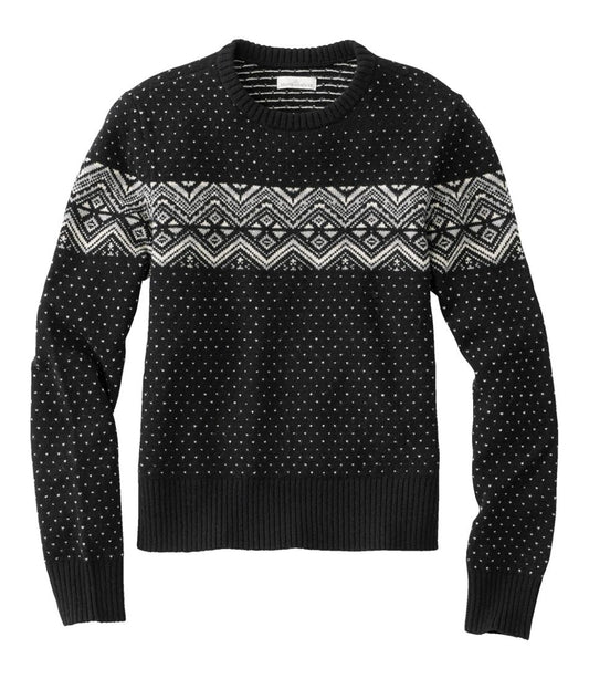 L.L.Bean Online | Women's Signature Camp Merino Wool Sweater, Pullover Novelty