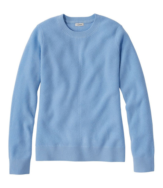 L.L.Bean US | Women's Classic Cashmere Textured Sweater, Crewneck