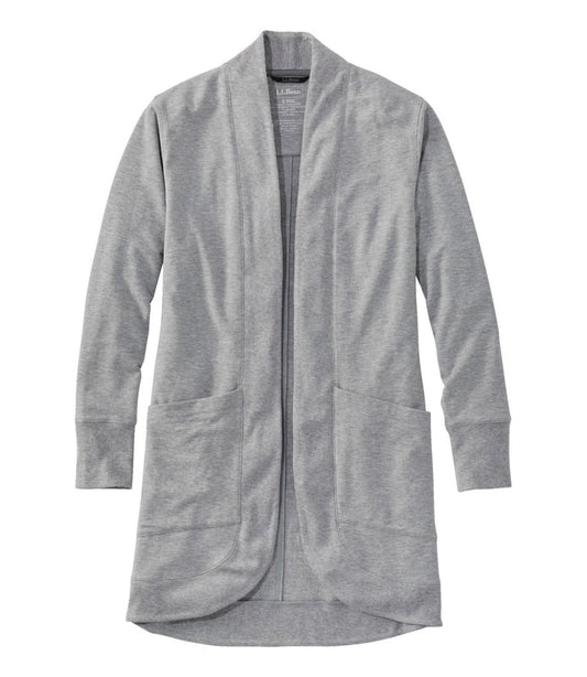 L.L.Bean On Sale | Women's SoftFlex Long Open Cardigan