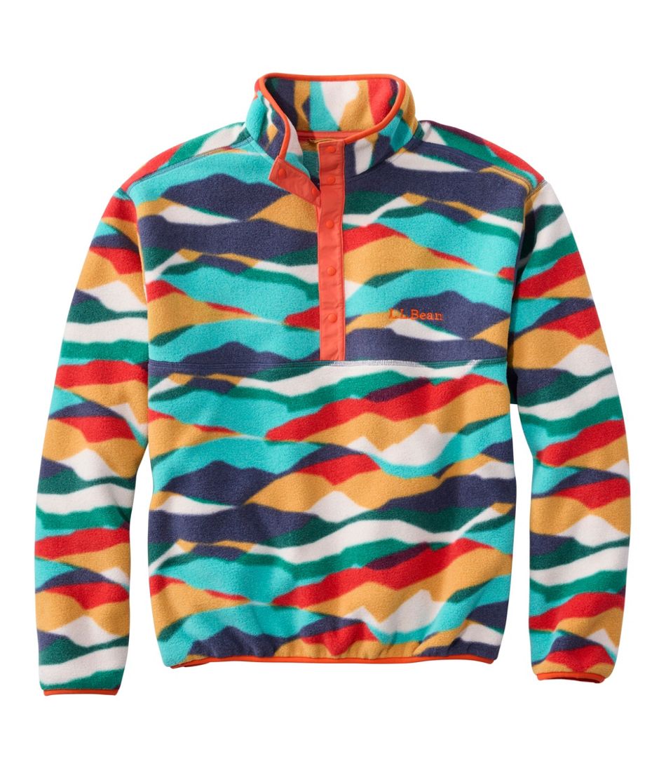 L.L.Bean Discount | Adults' Bean's Classic Fleece Pullover, Print