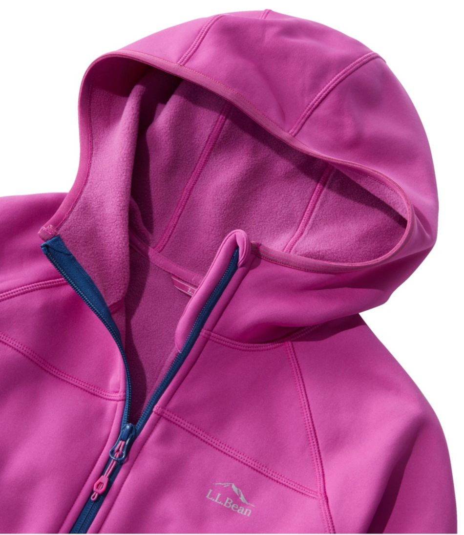 L.L.Bean Sale | Women's PrimaLoft ThermaStretch Fleece Jacket, Hooded Full-Zip