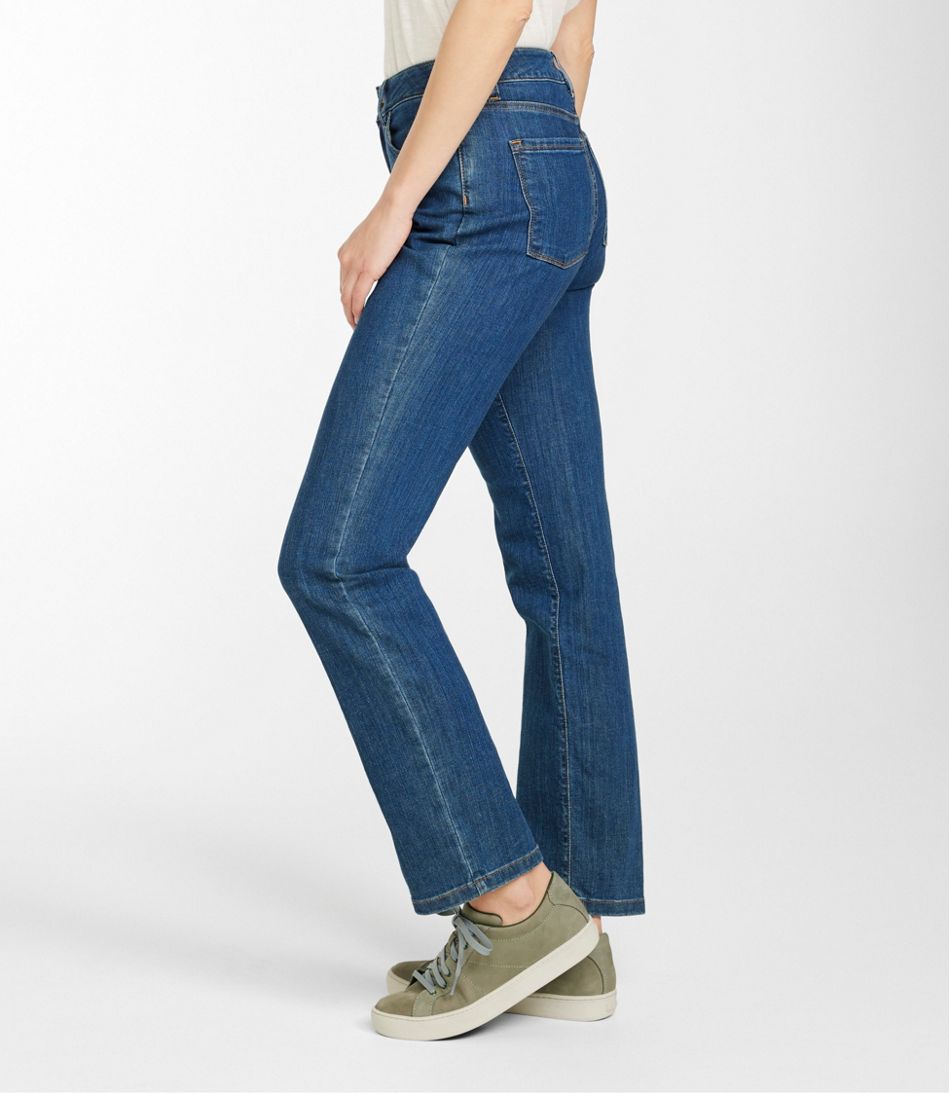 L.L.Bean For Sale | Women's True Shape Jeans, High-Rise Straight-Leg