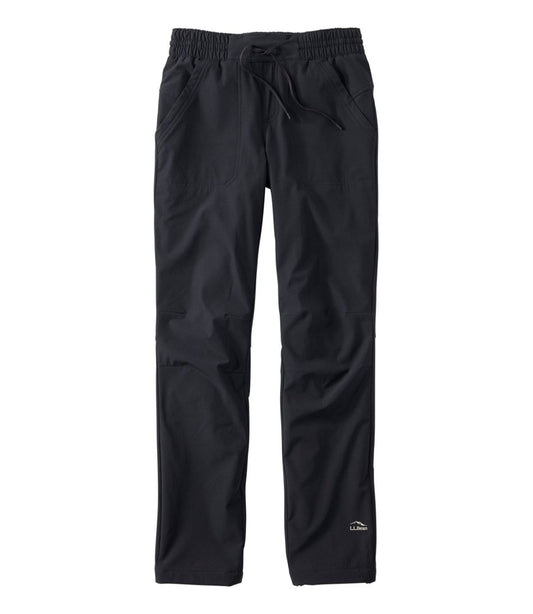 L.L.Bean Outlet | Women's VentureStretch Trail Pants, Brushed-Back Straight-Leg