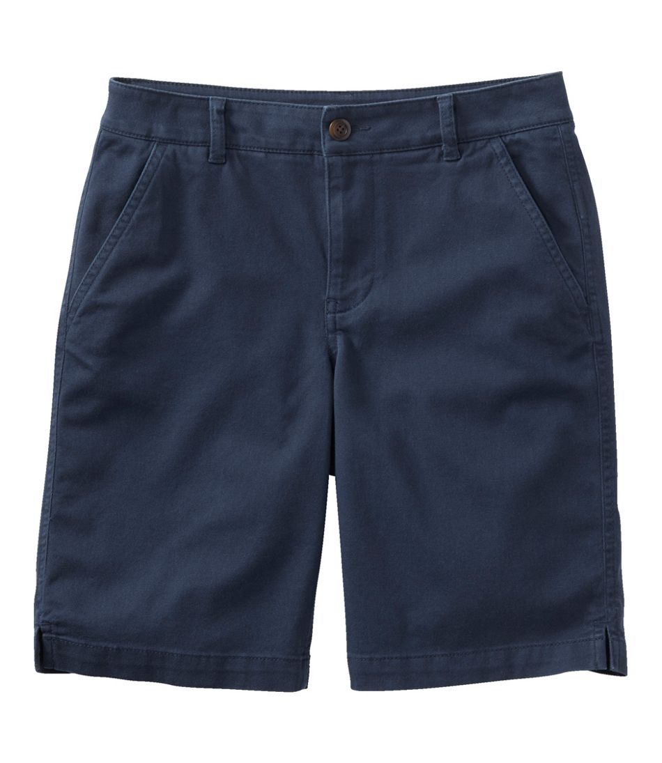 L.L.Bean US | Women's Comfort Stretch Shorts, Chino Bermudas 9"