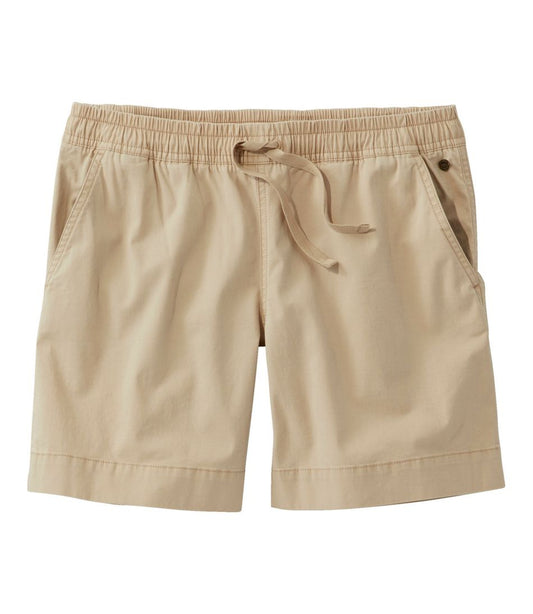 L.L.Bean Online | Women's Lakewashed Dock Shorts, Mid-Rise