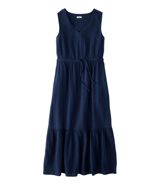 L.L.Bean Outlet | Women's Cloud Gauze Midi Dress