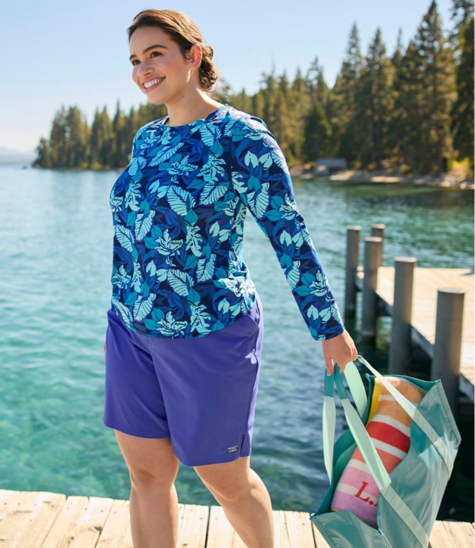 L.L.Bean Online | Women's SunSmart® UPF 50+ Sun Shirt, Print