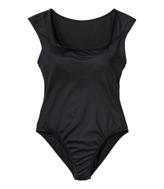 L.L.Bean Discount | Women's Coastal Essentials Swimwear, Squareneck Tanksuit
