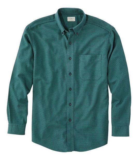 L.L.Bean New | Men's Wicked Good Flannel Shirt, Traditional Fit, Houndstooth