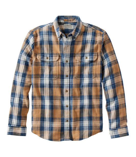 L.L.Bean Sale | Men's 1912 Field Flannel Shirt, Slightly Fitted Untucked Fit, Plaid