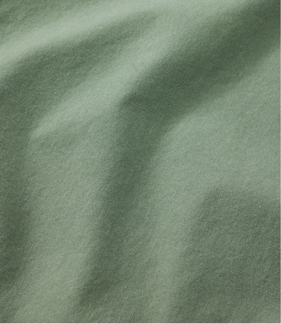 L.L.Bean Outlet | Men's Sunwashed Canvas Shirt, Traditional Fit Short-Sleeve