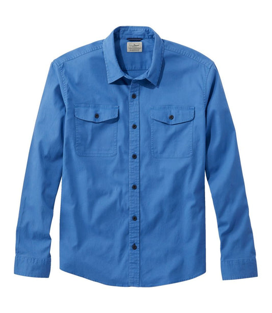 L.L.Bean For Sale | Men's Lakewashed Twill Shirt, Traditional Untucked Fit