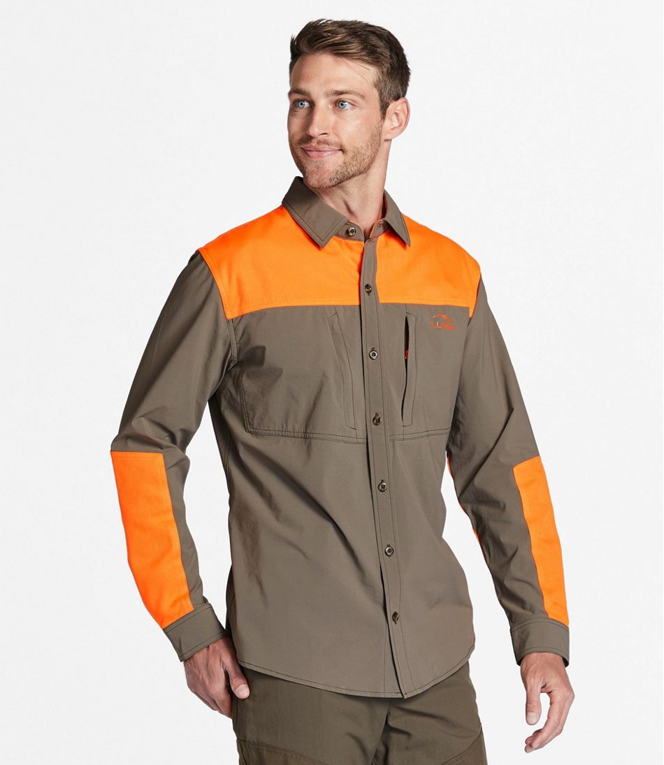 L.L.Bean Outlet | Men's Technical Stretch Upland Shirt with No Fly Zone