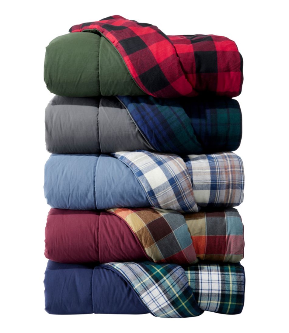 L.L.Bean US | Flannel Camp Blanket, Extra-Large
