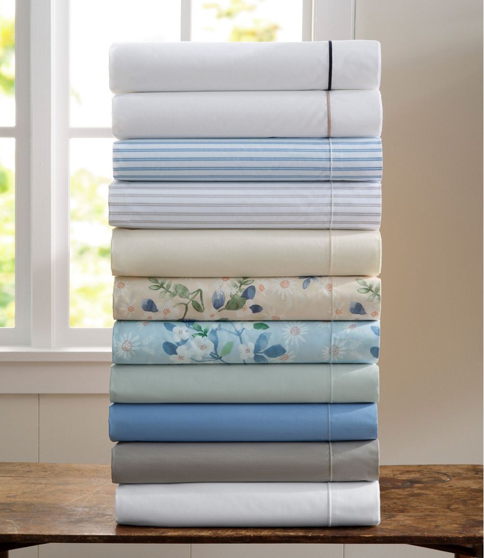 L.L.Bean Sale | Premium Egyptian Percale Sheet Collection