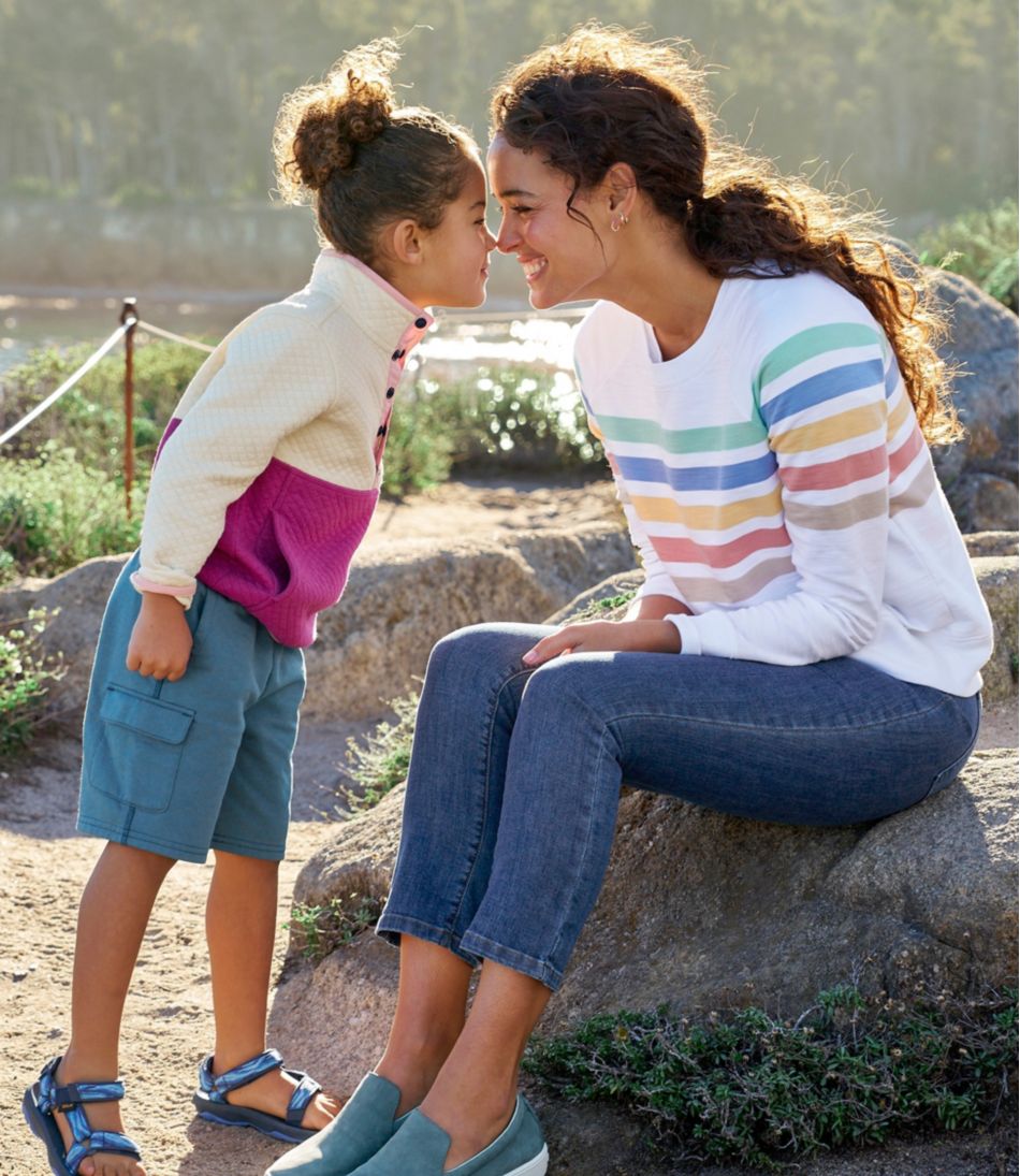 L.L.Bean US | Kids' Cargo Knit Trail Shorts