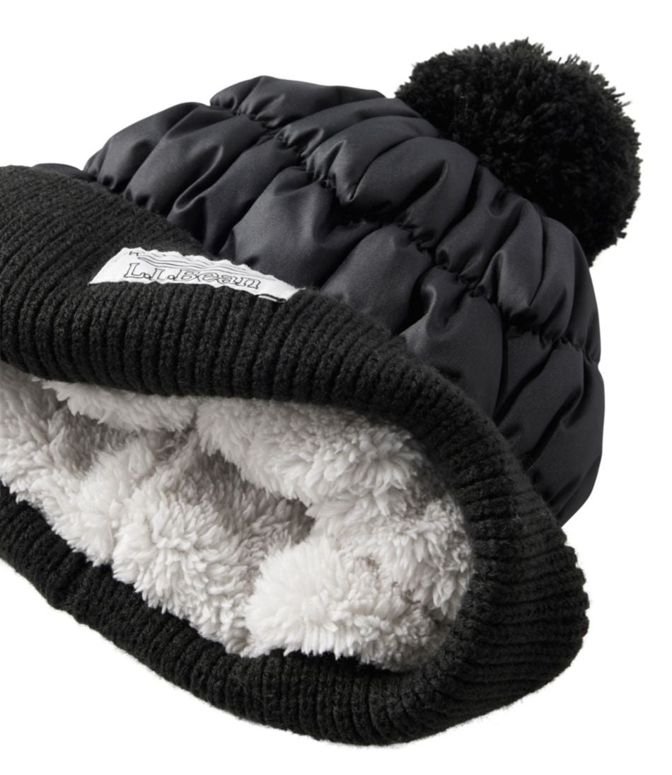 L.L.Bean Online | Kids' Puffer Pom Beanie
