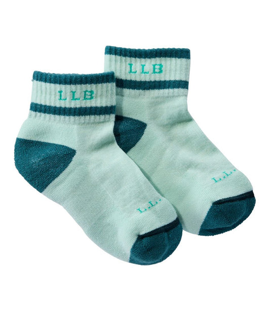 L.L.Bean New | Kids' Katahdin Socks, Quarter-Crew