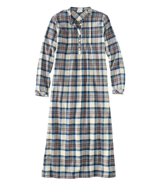 L.L.Bean Outlet | Women's Scotch Plaid Flannel Nightgown