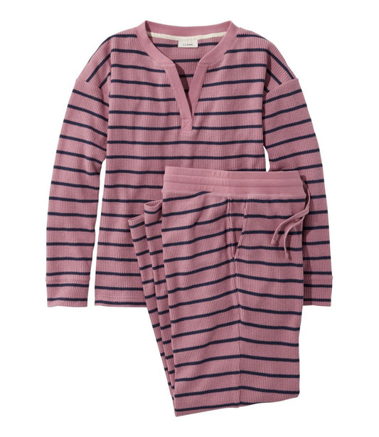 L.L.Bean On Sale | Women's Soft Waffle Sleep Set